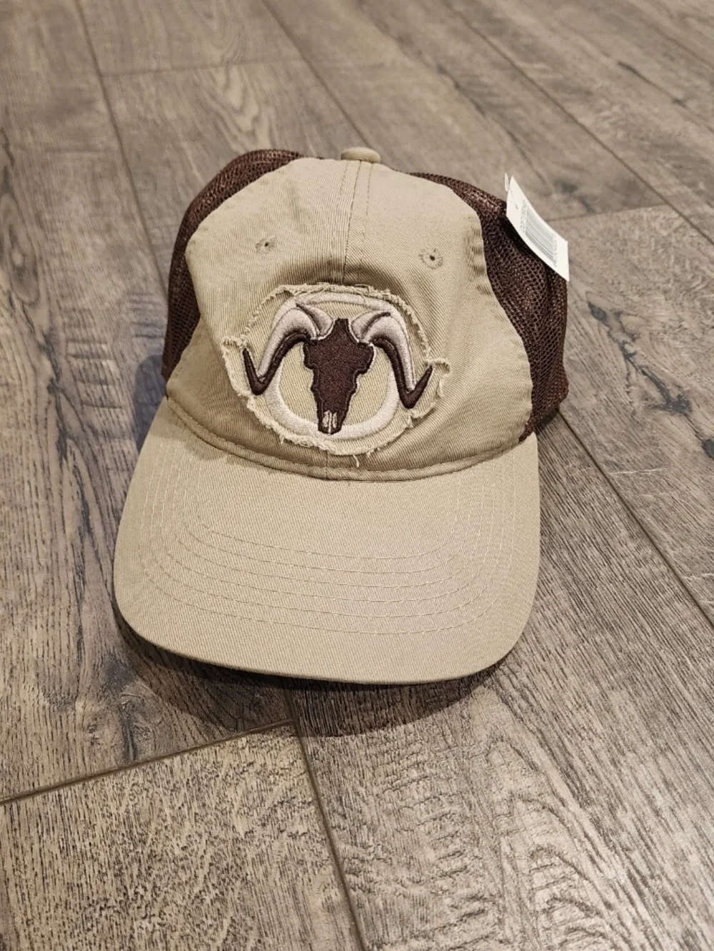 Outdoor Cap Mesh Back Trucker Hat Brown One Size BlackOvis Logo Hunting SnapBack
